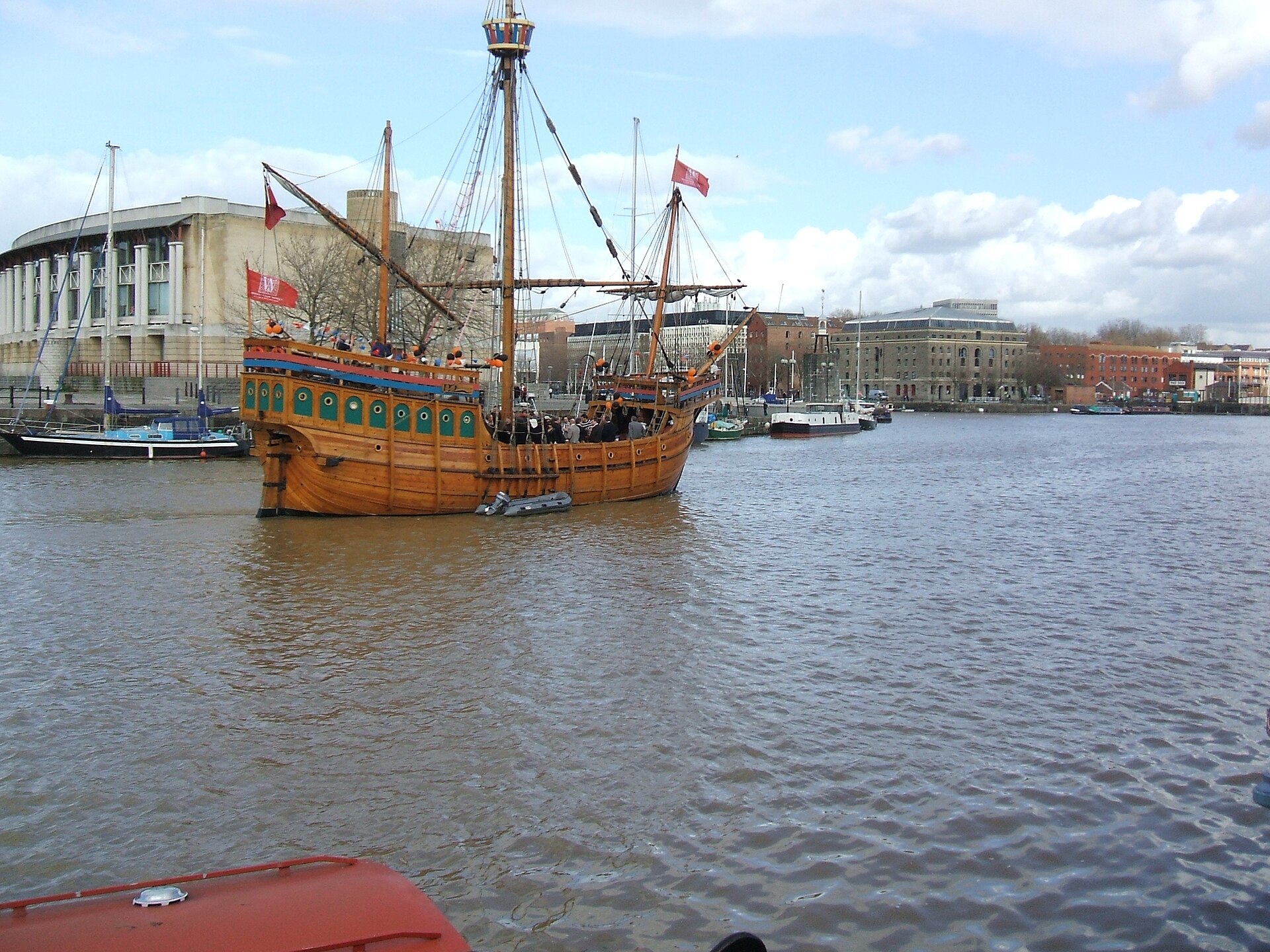 Matthew in Bristol Floating Harbour